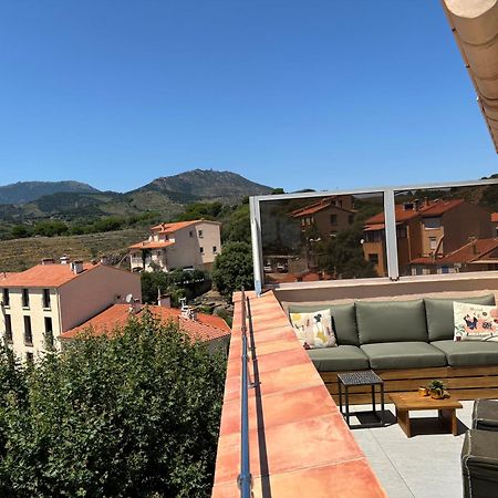 Attique A Banyuls - Vue Mer Et Montagne 외부 사진